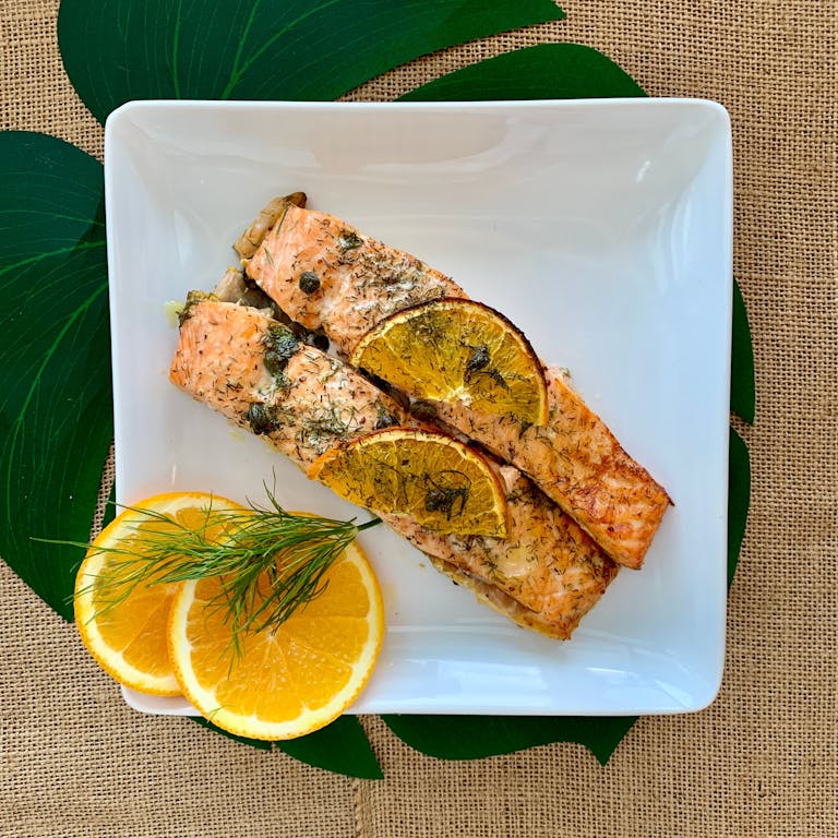 Salmon Orange Dill