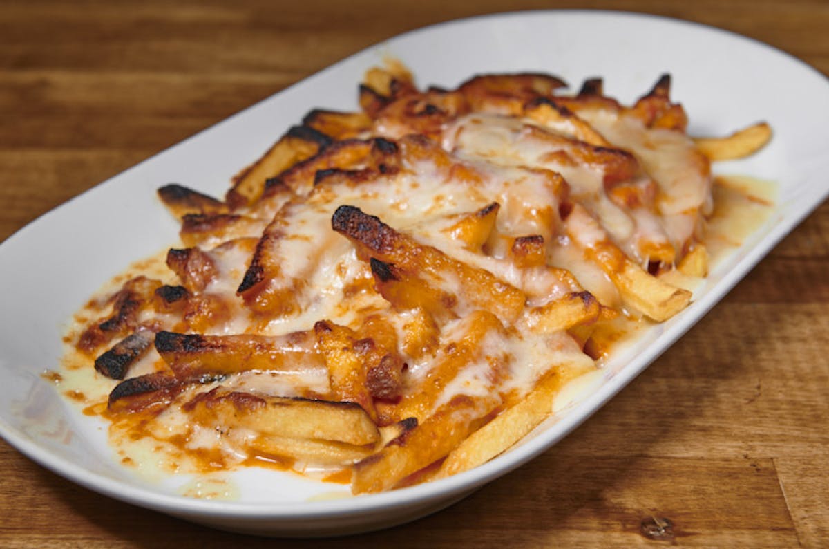 a plate of food on a table