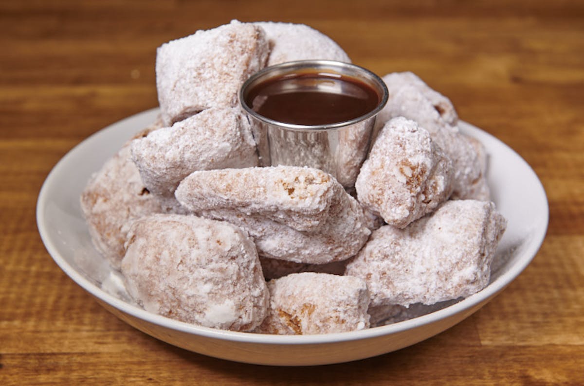 a close up of a plate of food on a table