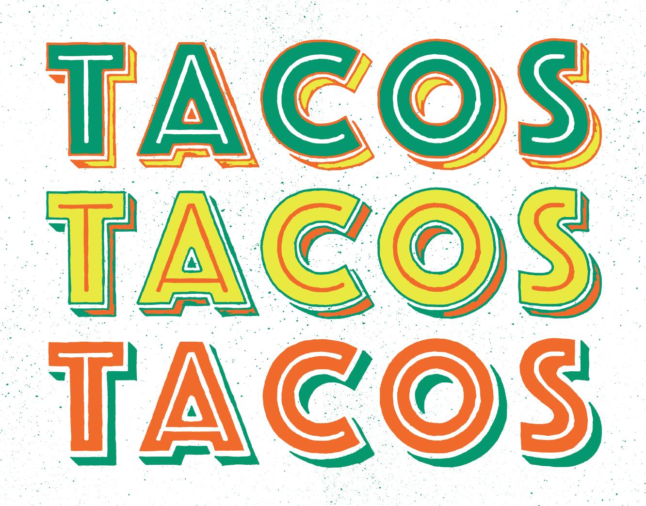 the word tacos