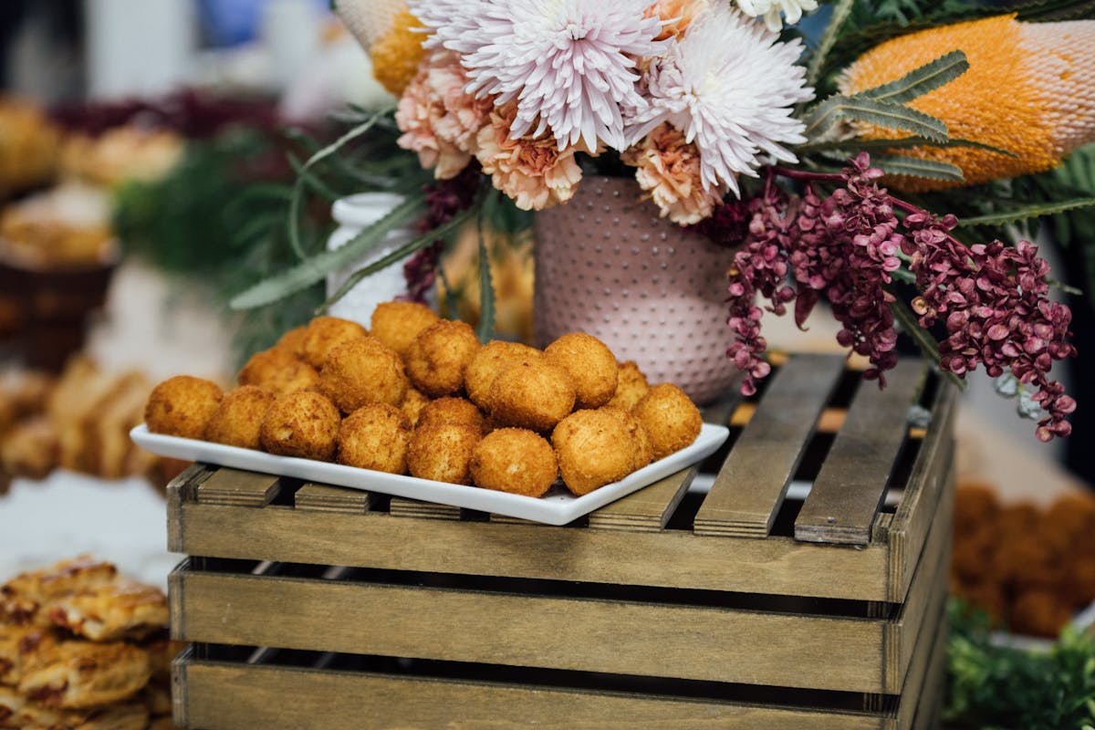 fried food on a plate