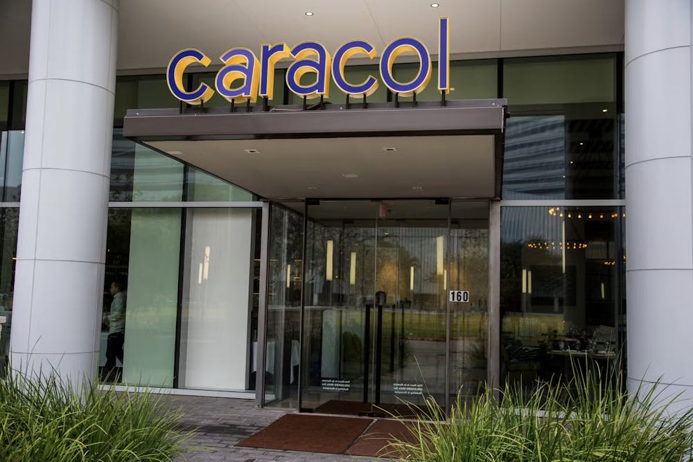 a store inside of a building