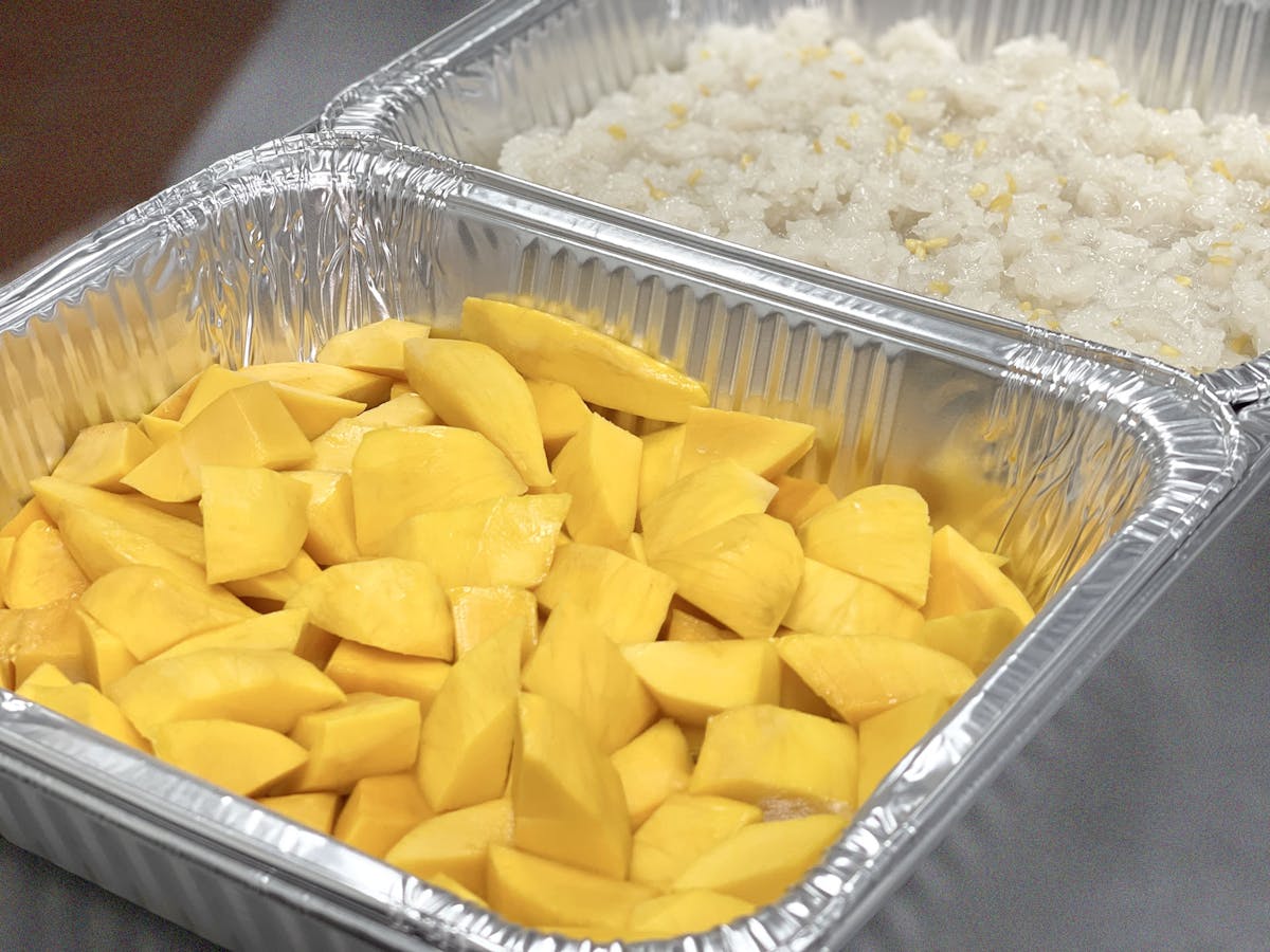 sweet rice & mango