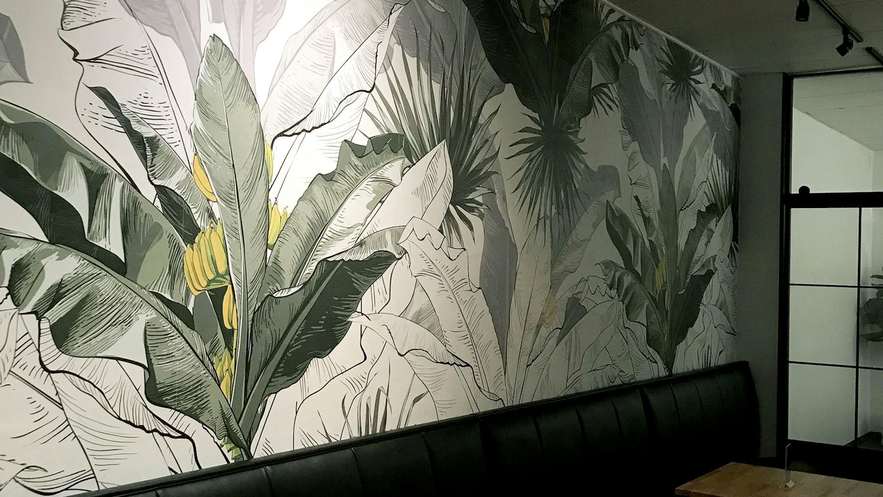 a close up of a curtain