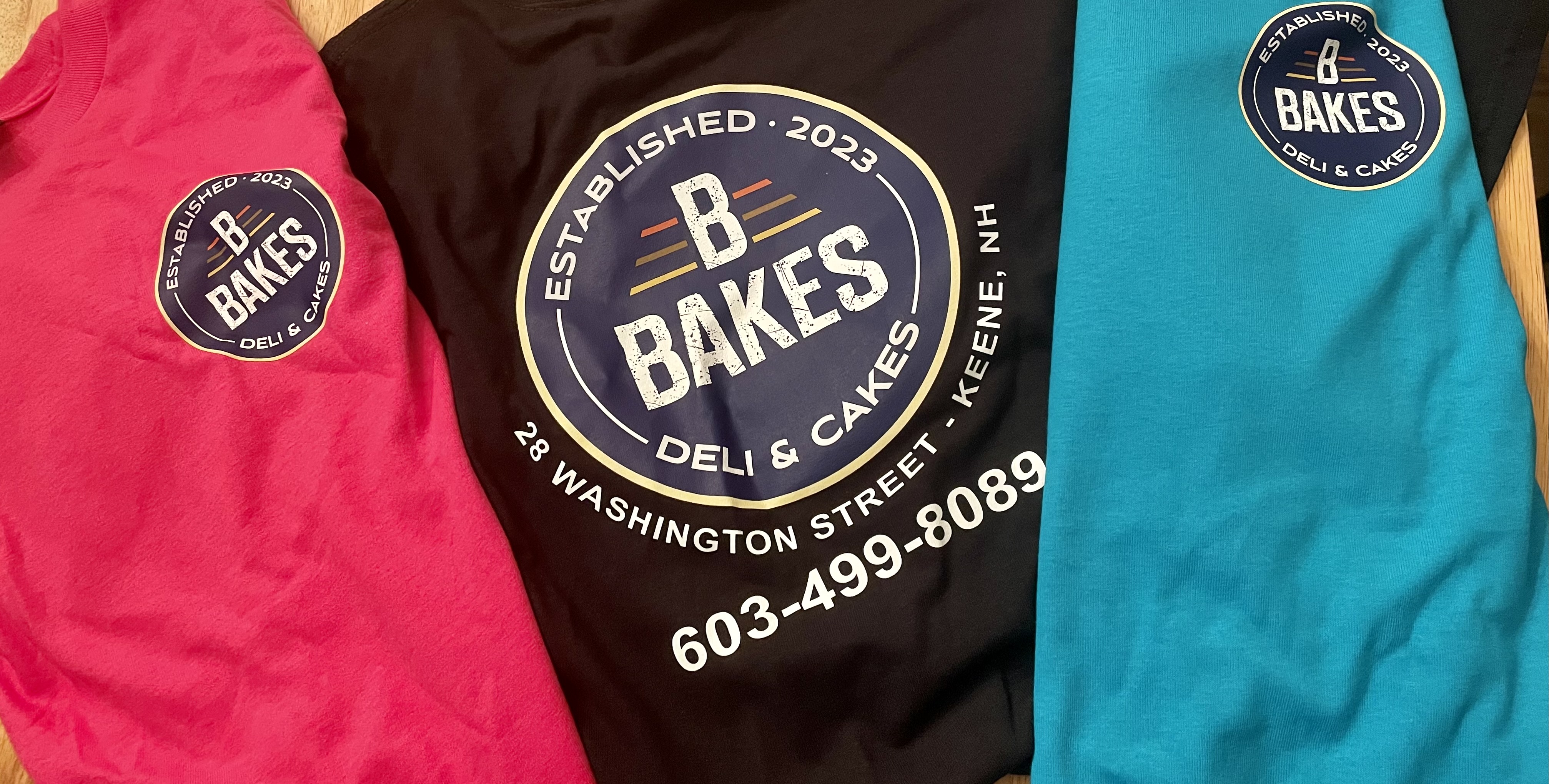 T-Shirts | B. Bakes Deli & Cakes | Deli & Bakery In Keene, NH