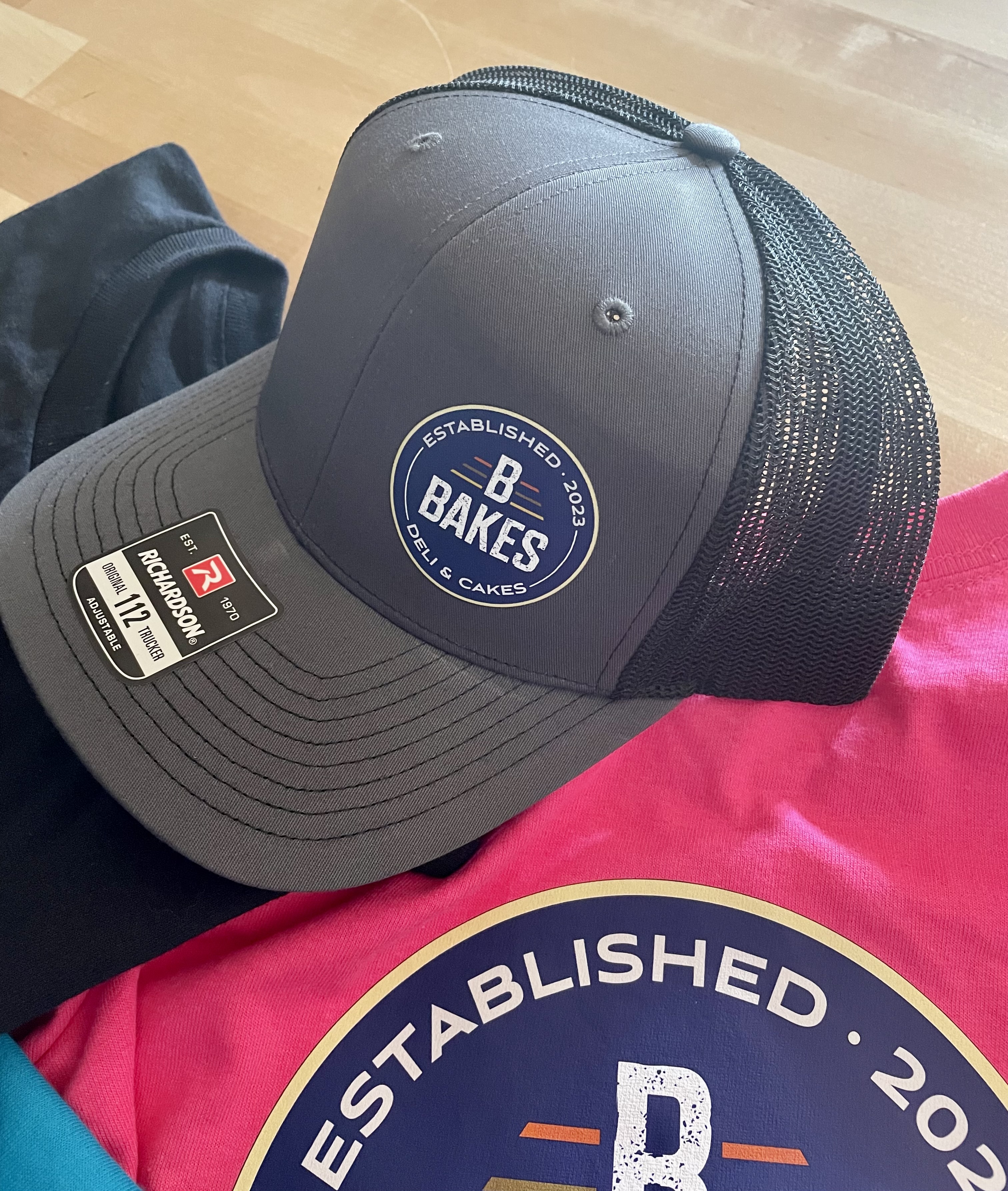 Richardson Logo Hats | B. Bakes Deli & Cakes | Deli & Bakery In Keene, NH