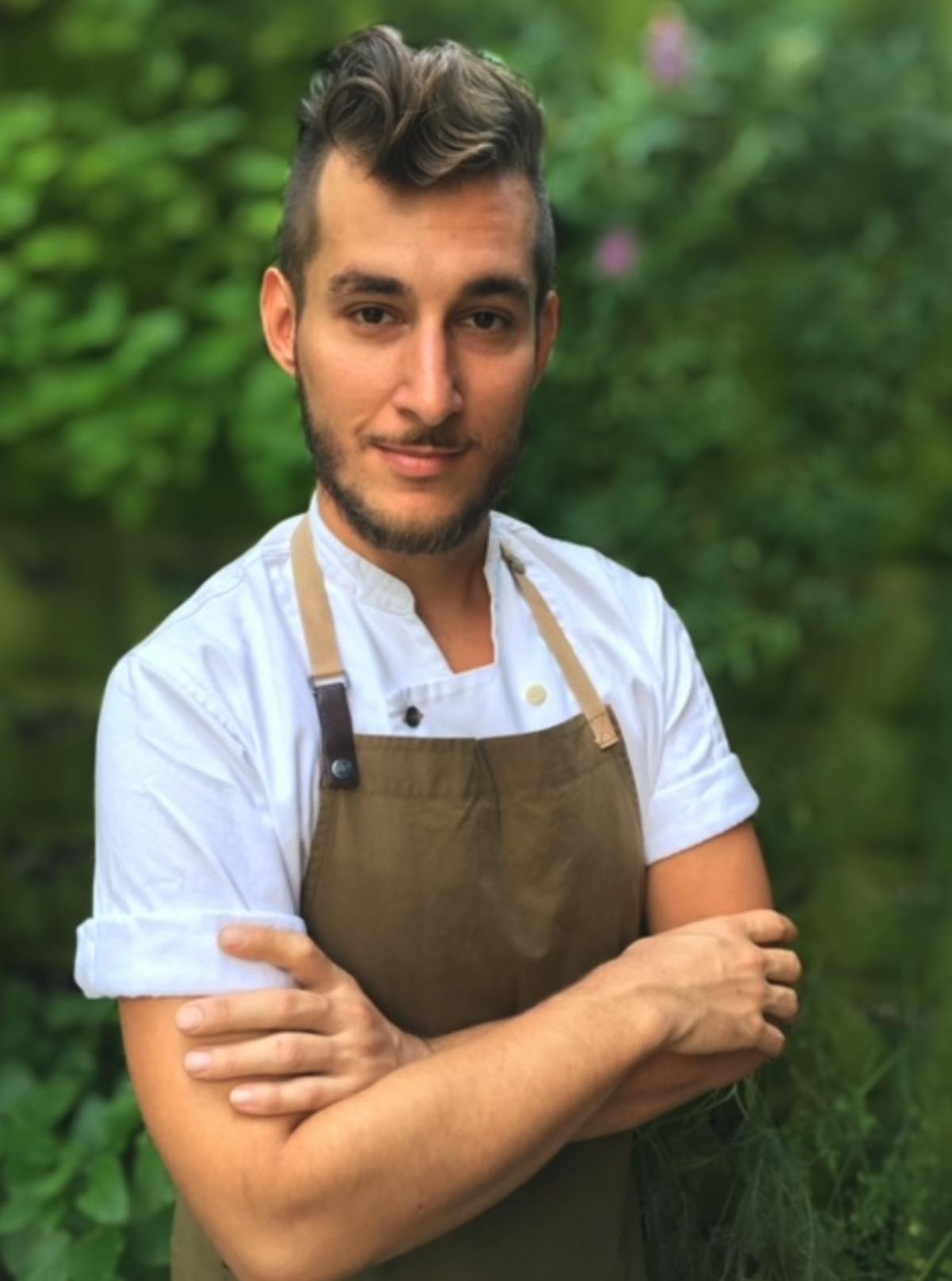 a person posing for the camera