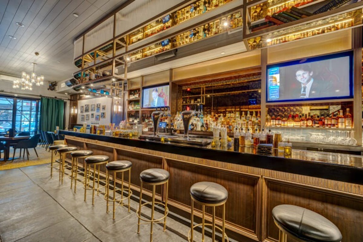 bar area