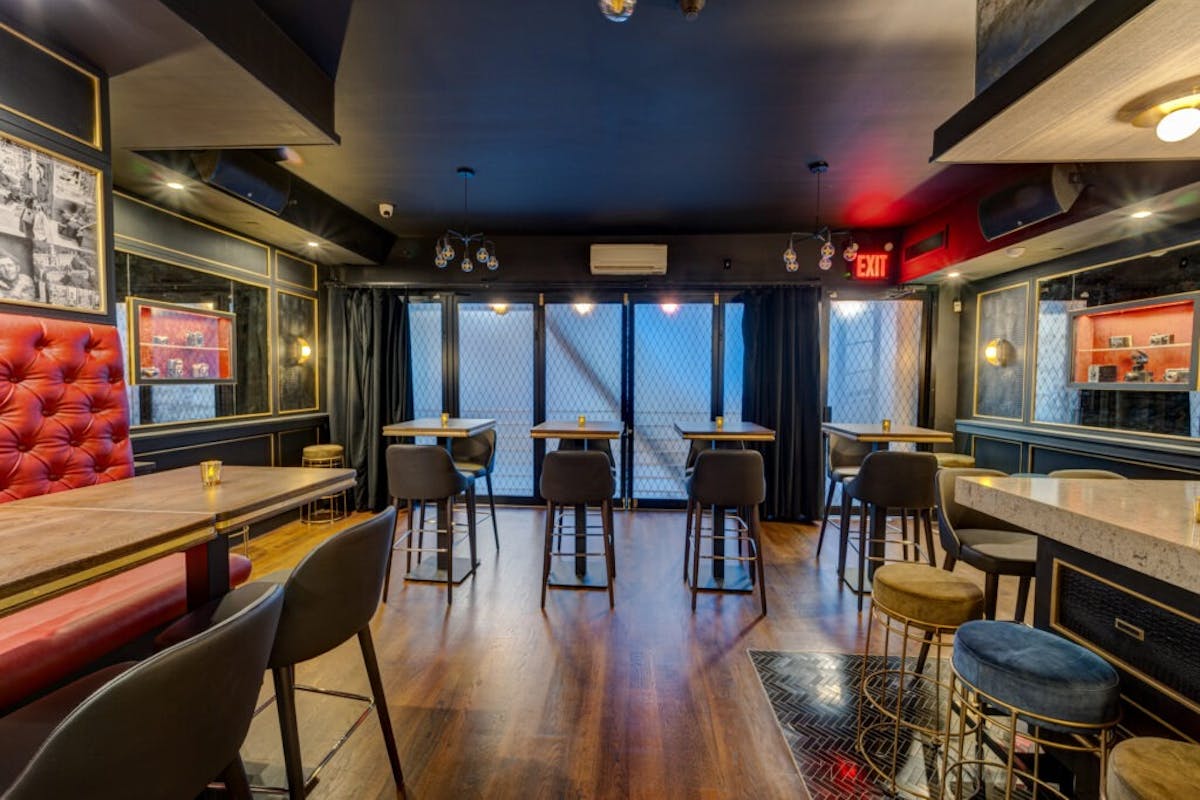 bar area