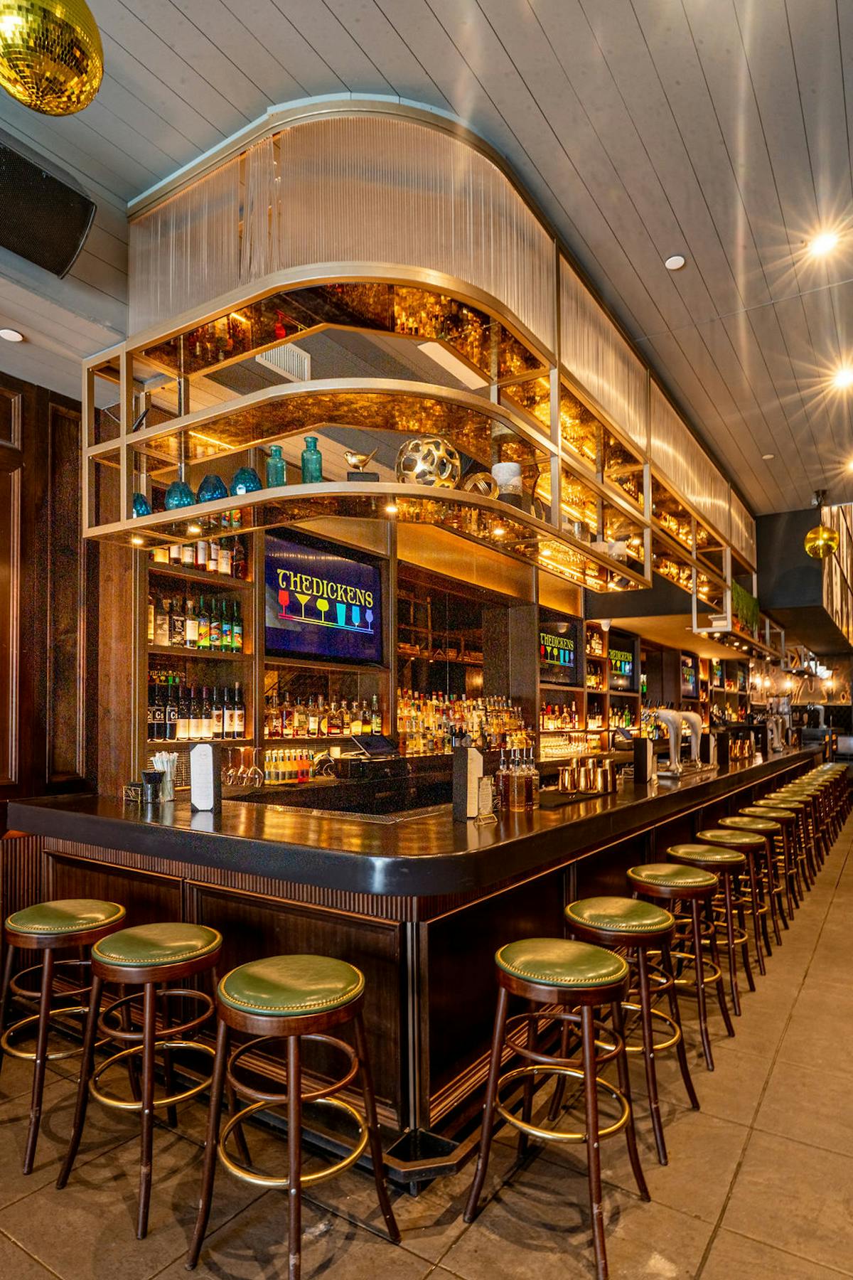 a long bar