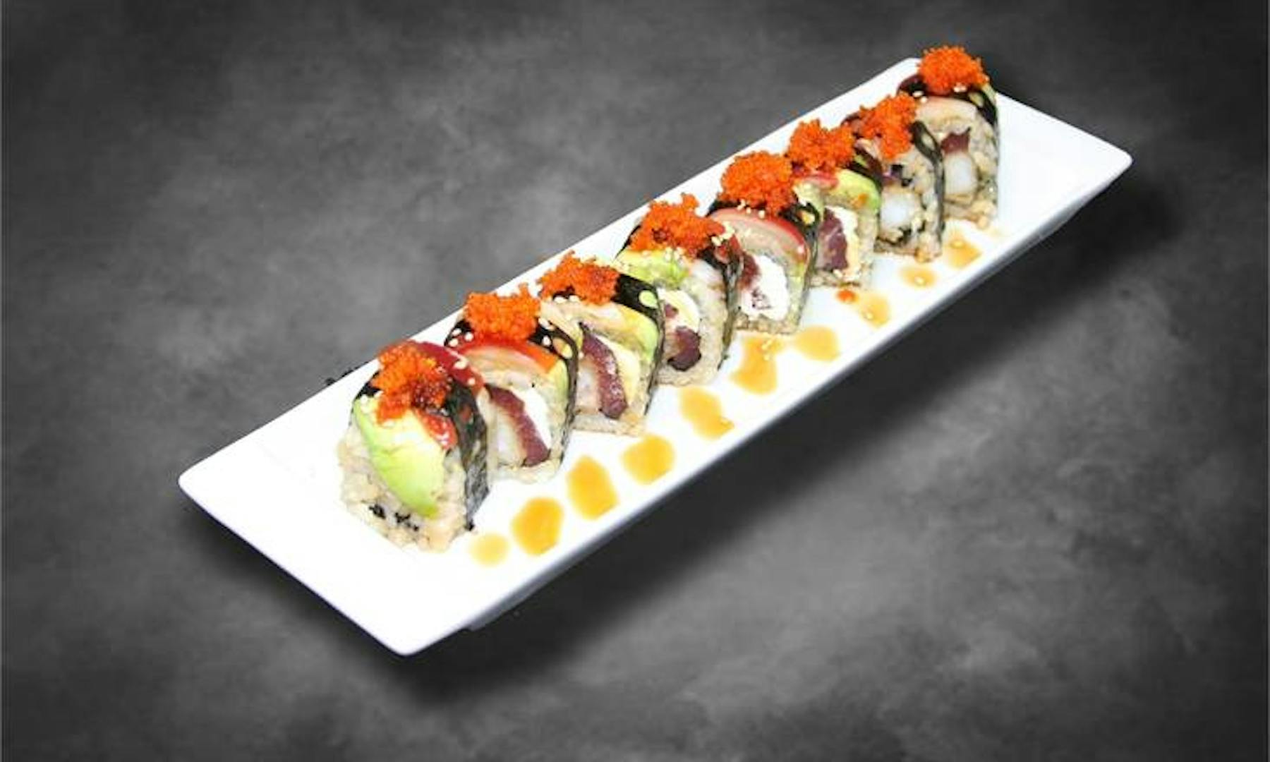 Special Sushi Rolls, Laughing Monk Cafe, Omakase, Sushi Bar, Thai at  Boston (Mission Hill) & Wellesley locations