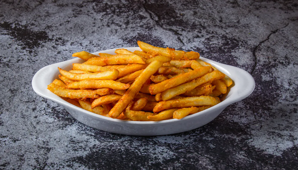 a dish of french fries