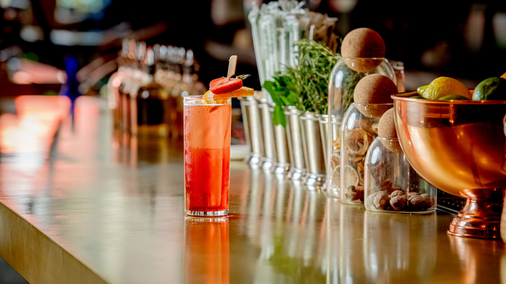 a vase of flowers on a table