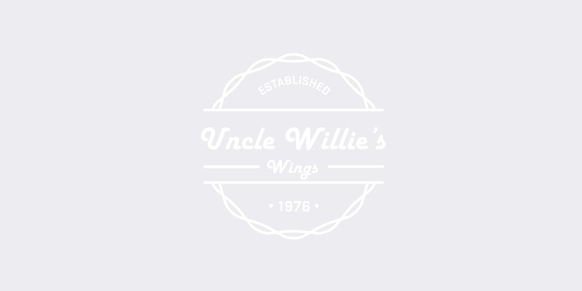Uncle Willie's Wings restaurant logo - View nutrition facts, calories, and macros for menu items at One Gateway Ctr, Newark, NJ 07102