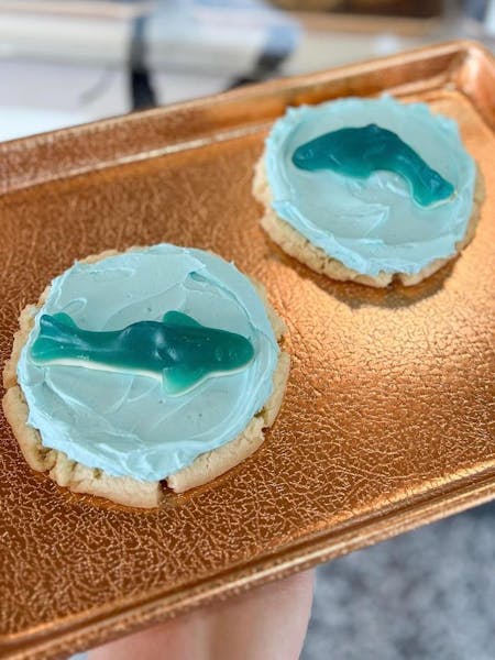 Vanilla Smash Cookie Cakes by Stephanie Bakery in Monroe, MI