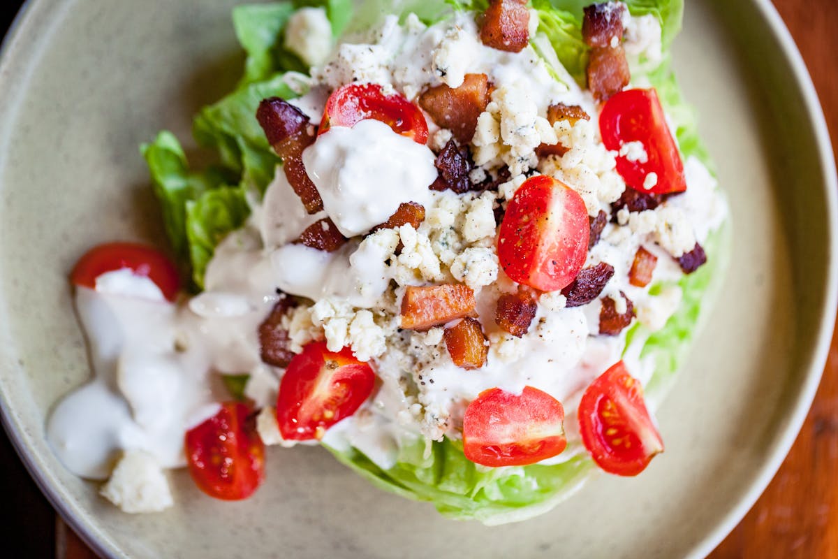 a bowl of food on a plate