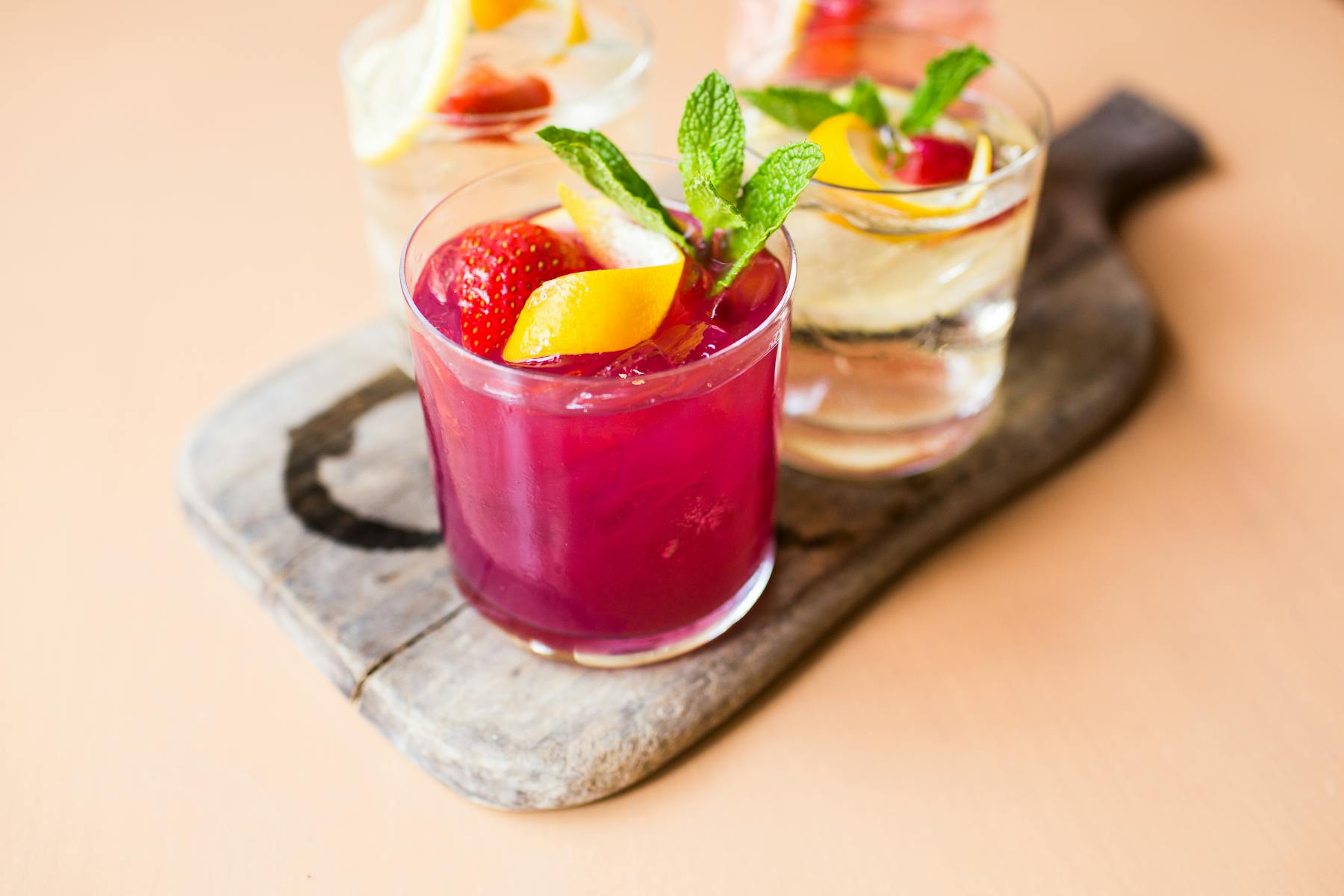 a bowl of fruit on a table