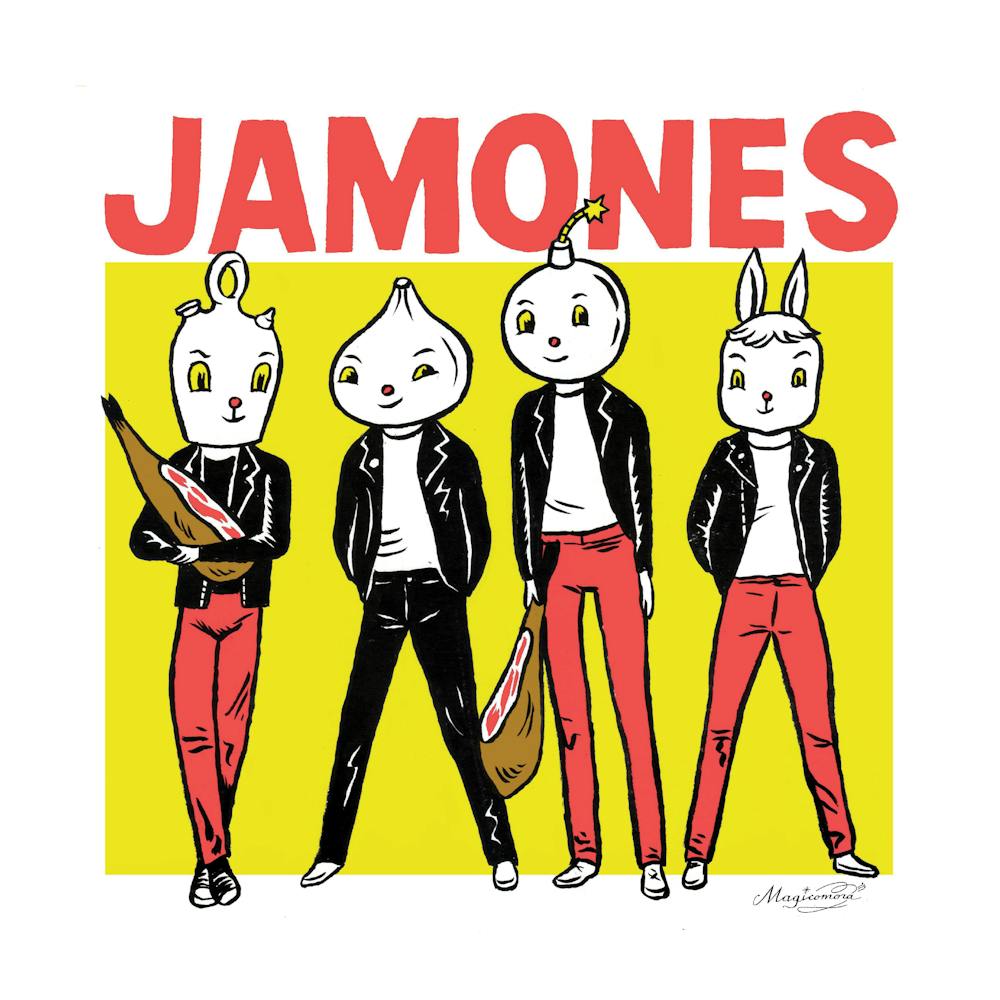 Jamones and Queso logo
