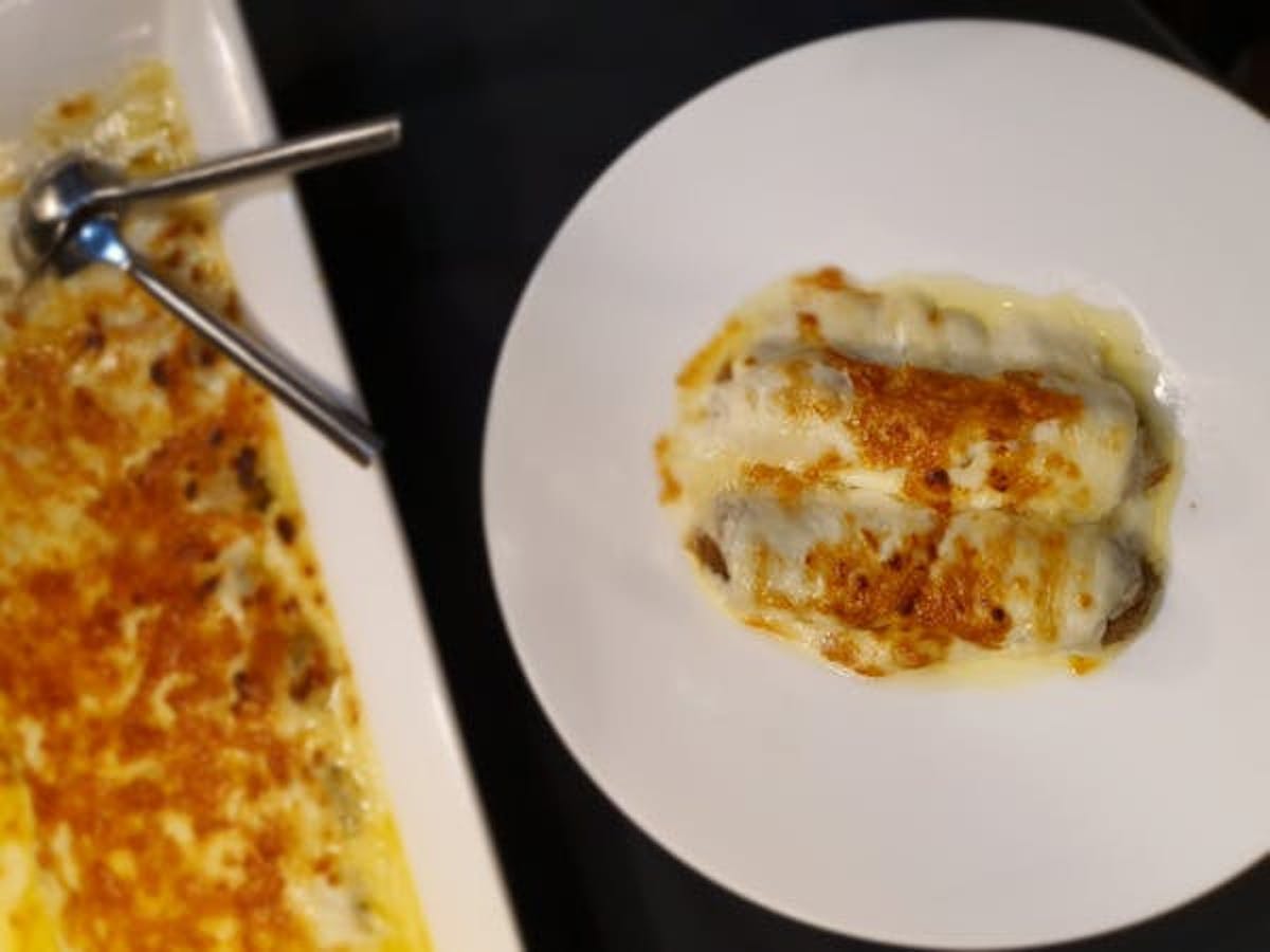 a piece of food on a plate