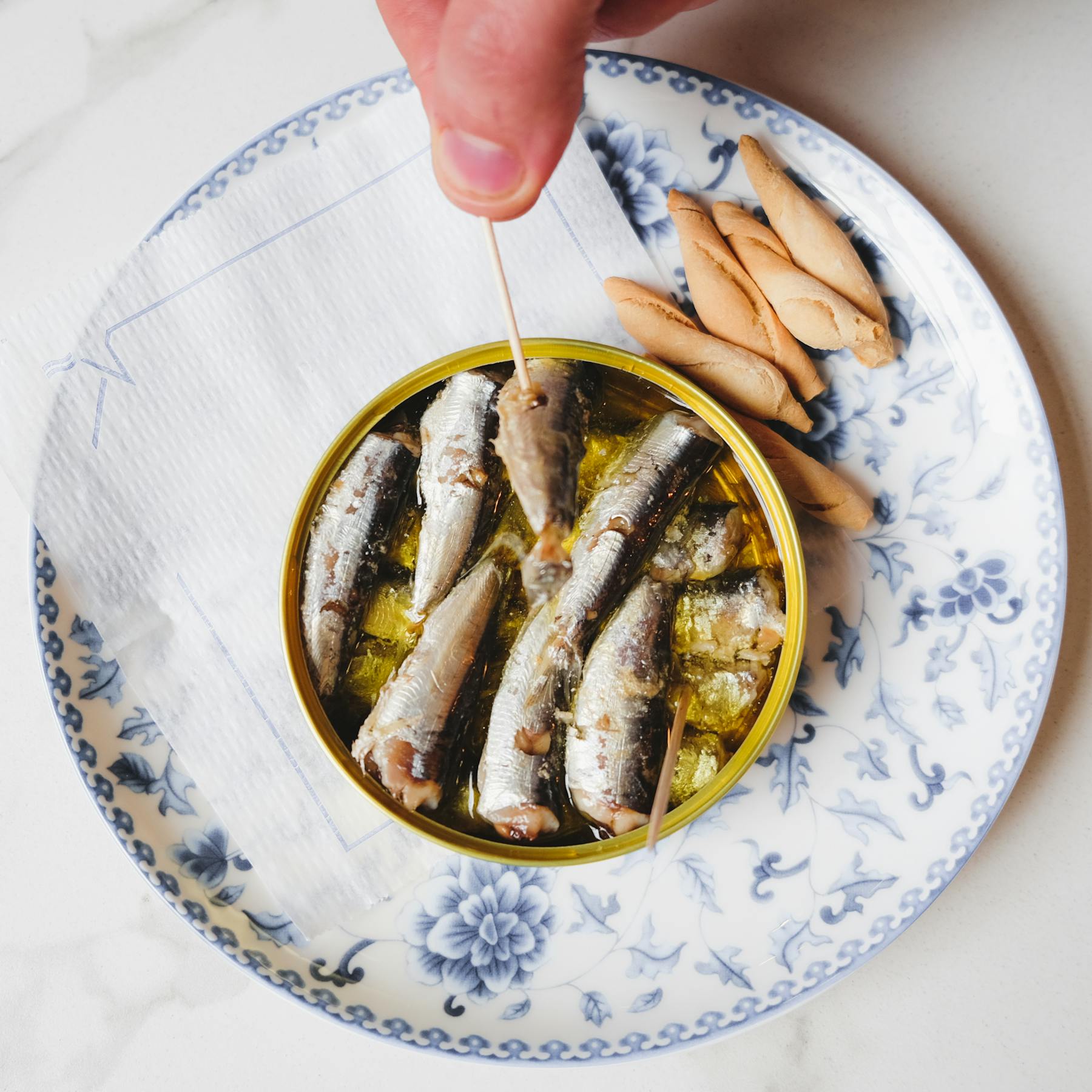 a plate of food on a table