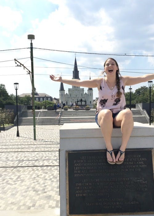 a woman posing for a picture