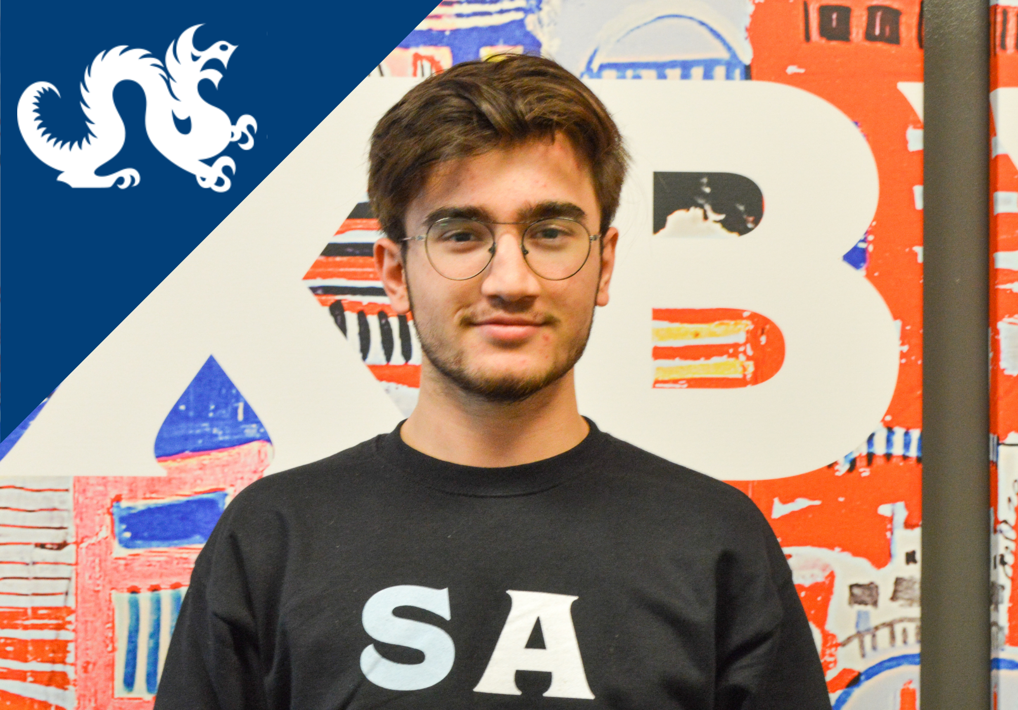 a man posing for the camera