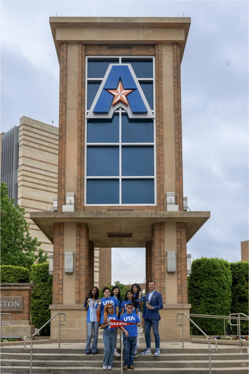 a group of people posing for a picture
