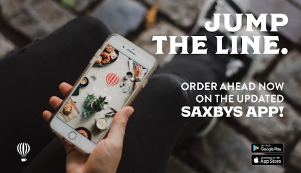 Pressed For Time? Order Ahead With the Saxbys App | Saxbys Coffee | A ...