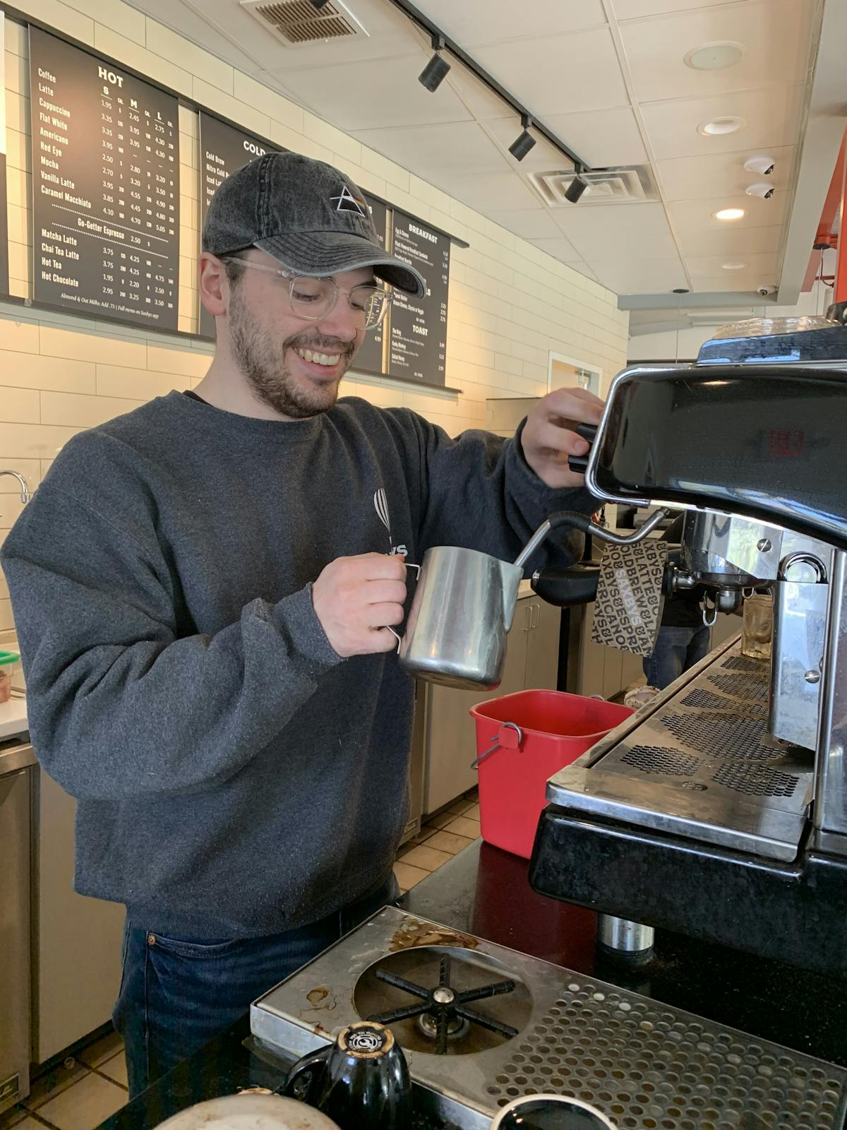 Saxbys West Chester, James Gallagher
