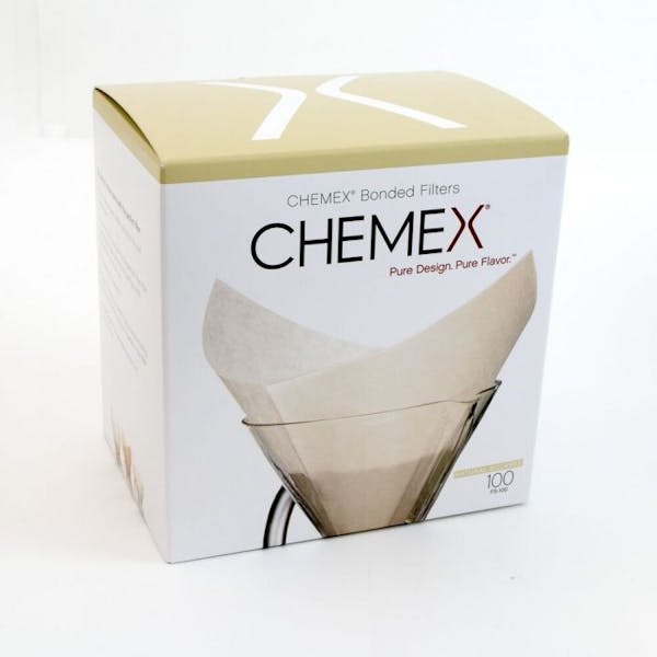 Chemex Coffee Filters - 100 Chemex Bonded Filter Squares FS-100