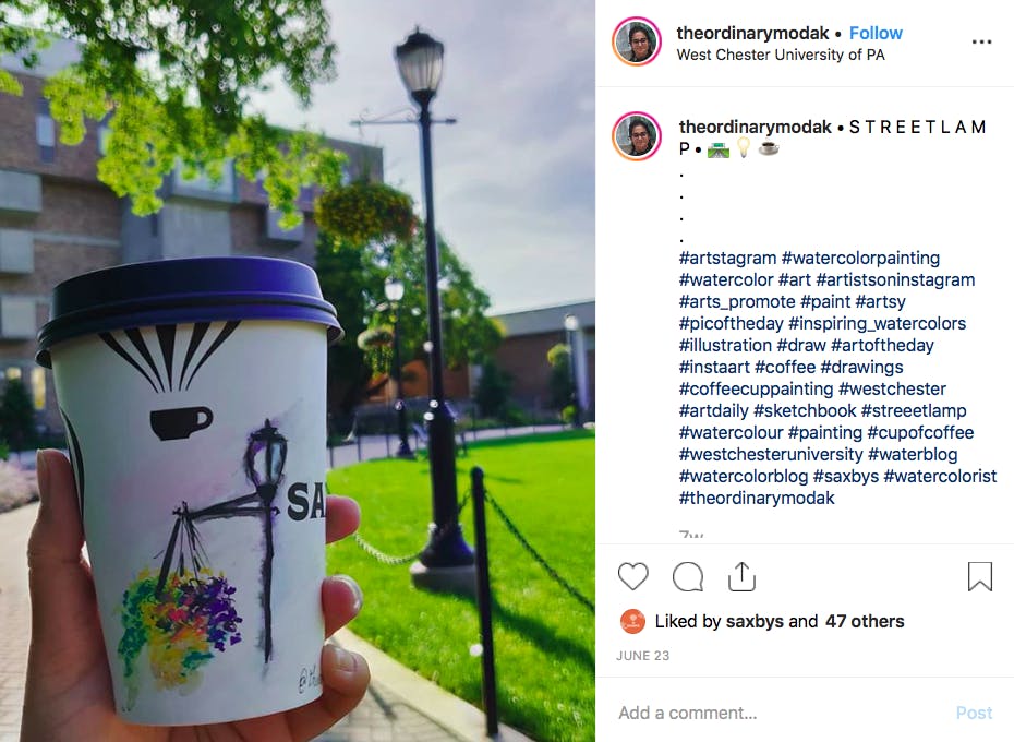 a screenshot of a cell phone sitting on a table