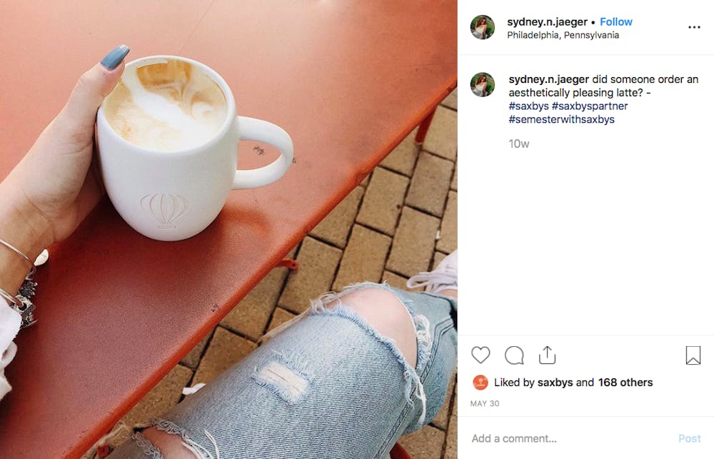 a cup of coffee