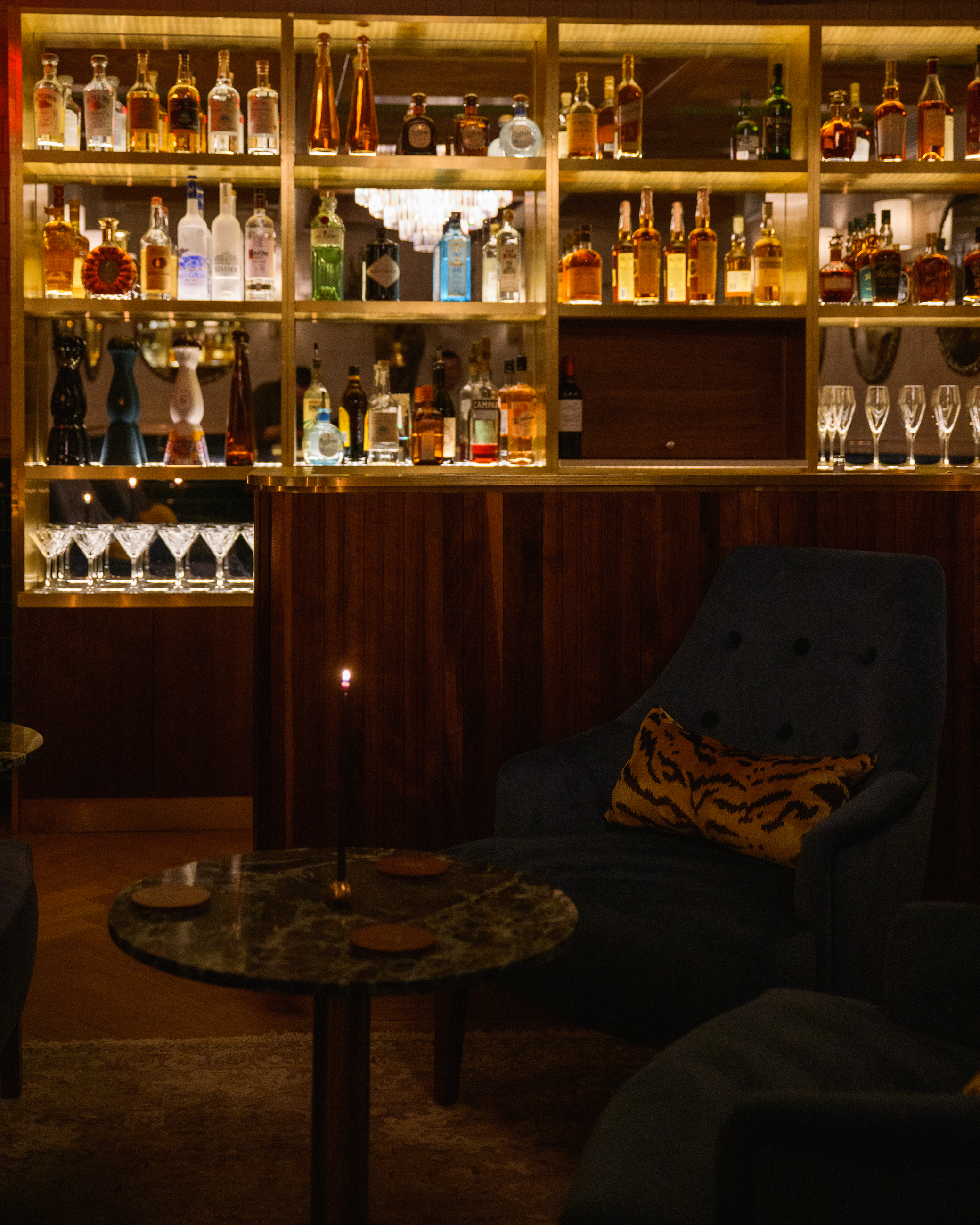 a group of people standing in front of a store