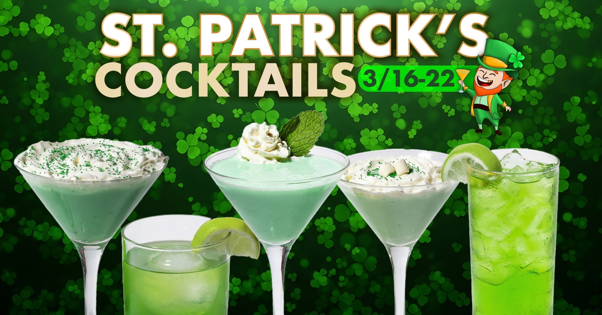 Stuffed Olive Holiday Cocktails