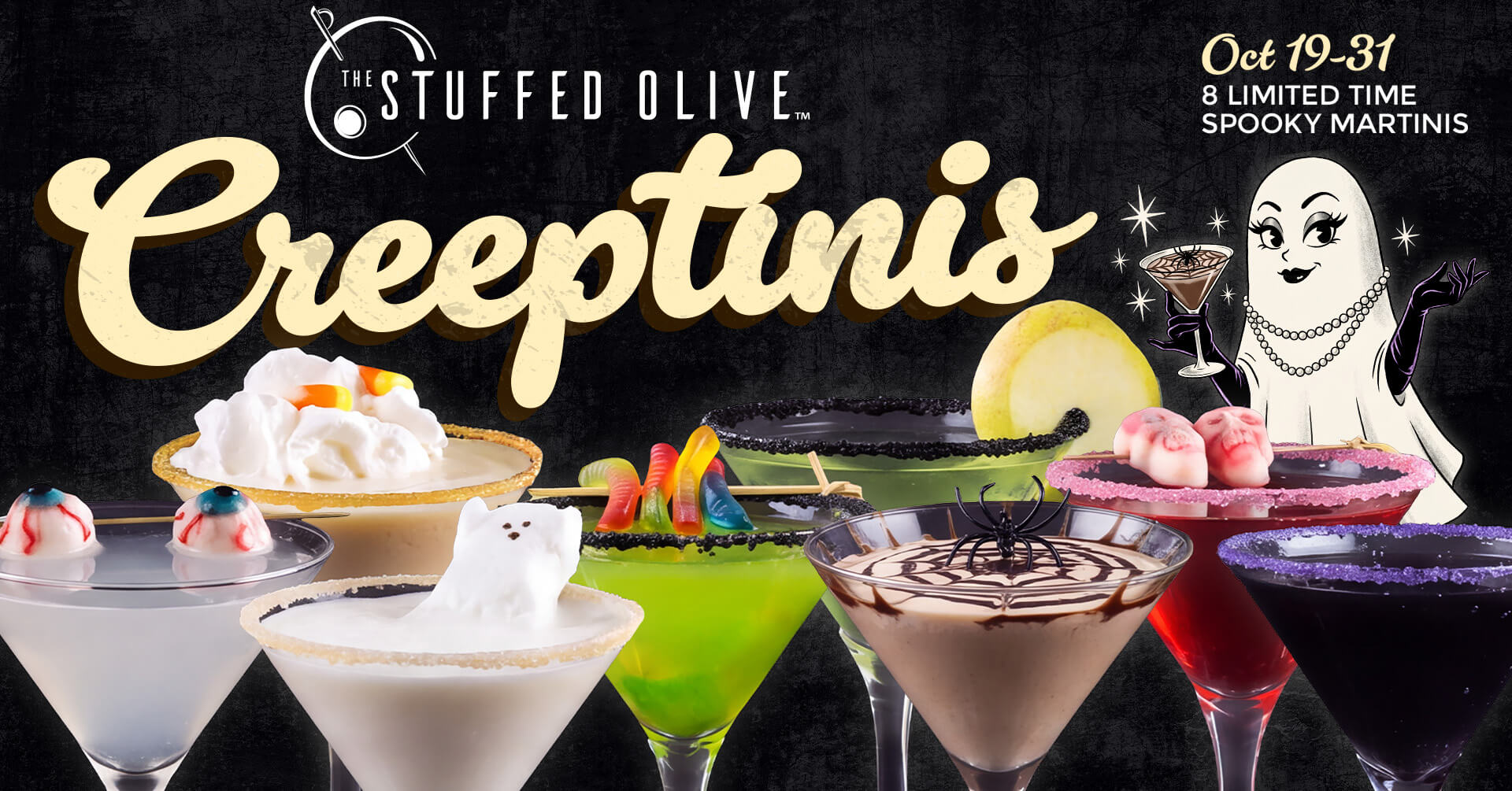 Staycation cocktail and martinis. limited time beach vibes – March 9-22 for Spring Break!