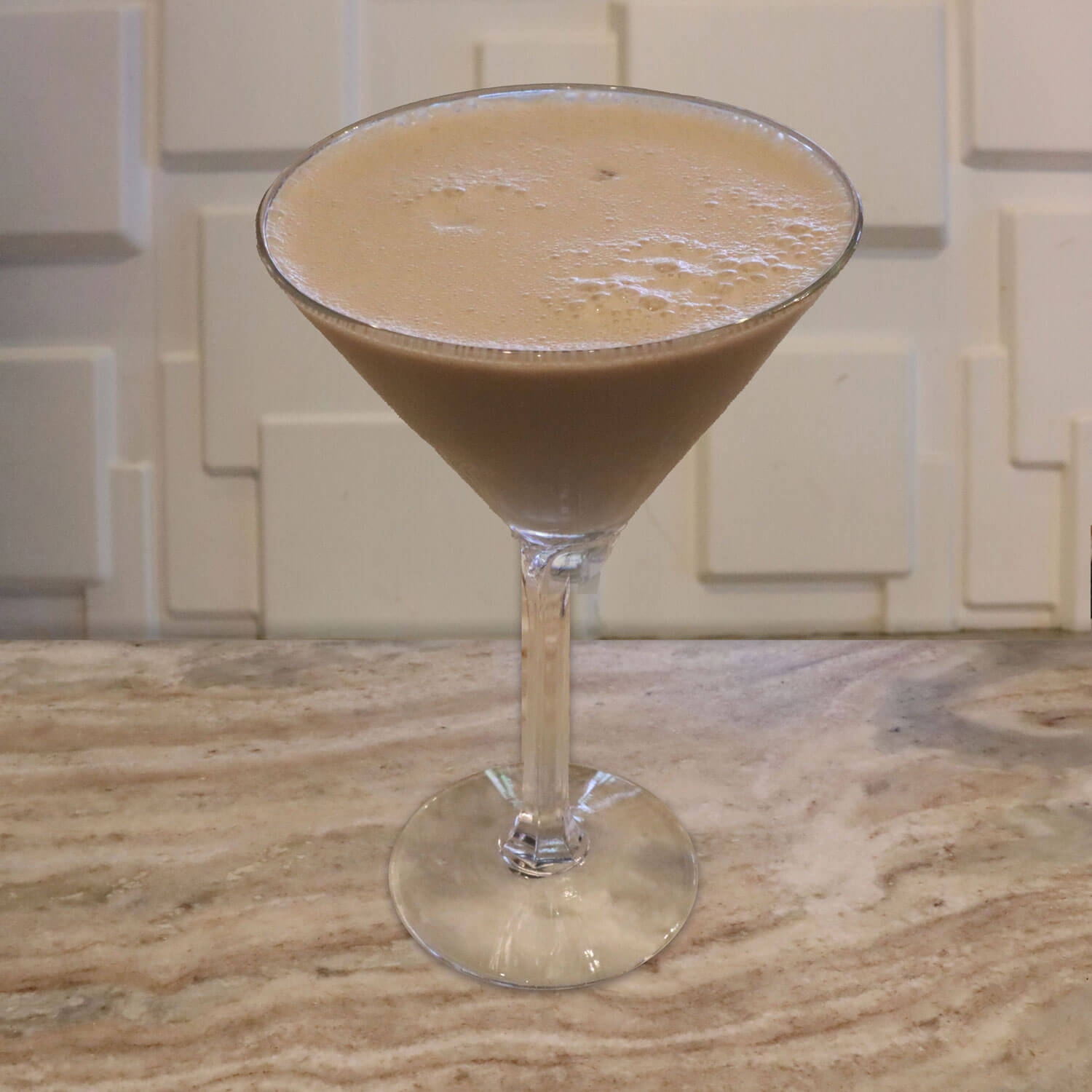 Irish Cream, White Chocolate Schnapps, Coffee Liqueur, and Raspberry Liqueur
