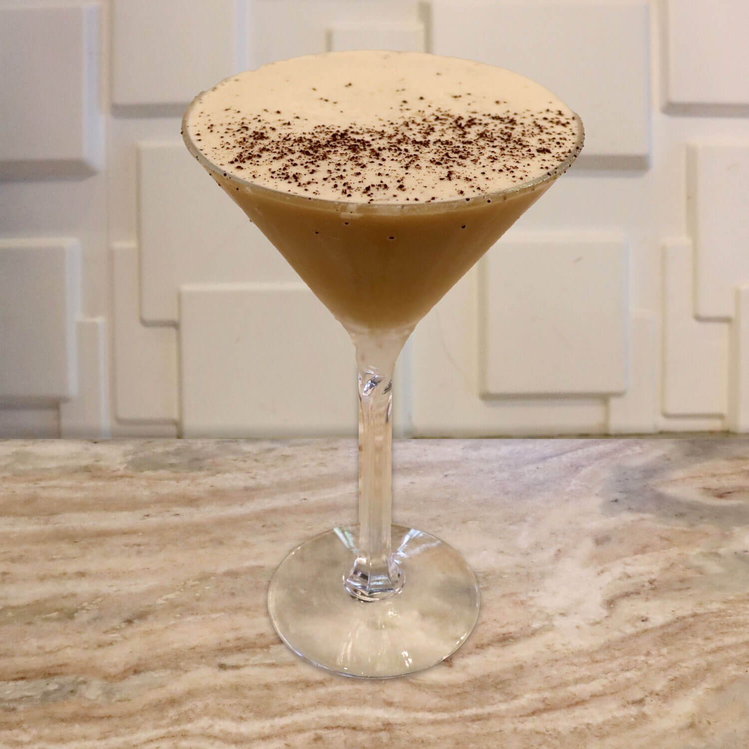 Bourbon, Honey Whiskey, Coffee Liqueur, Local Espresso, Cream