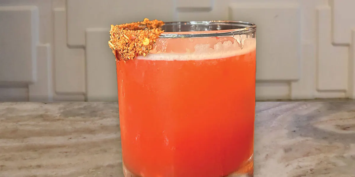 Spicy Raspberry Paloma | The Stuffed Olive