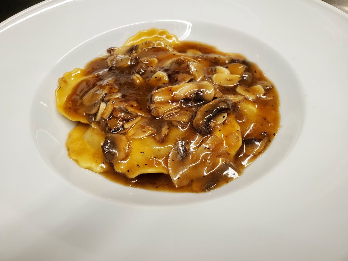 a plate of food