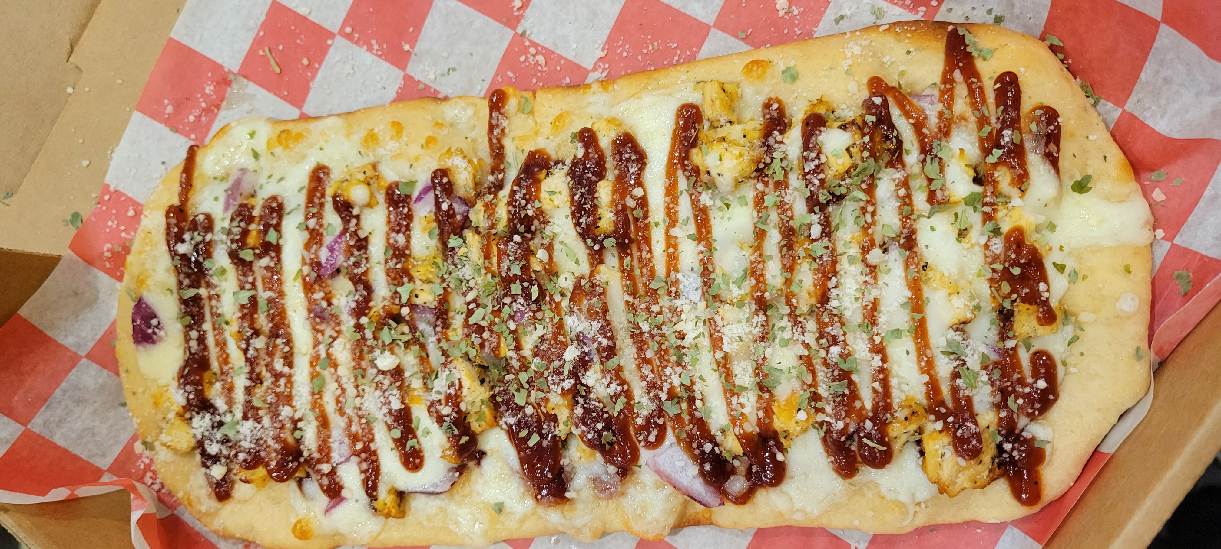 a slice of pizza