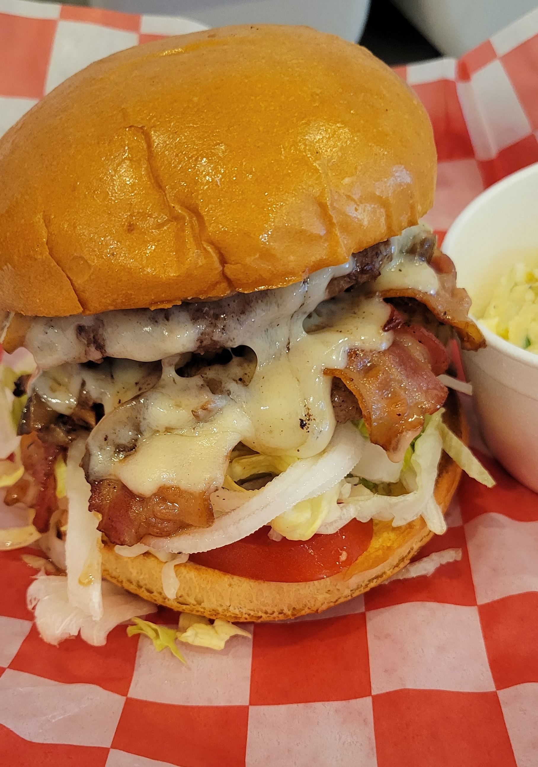 a sandwich and fries on a plate
