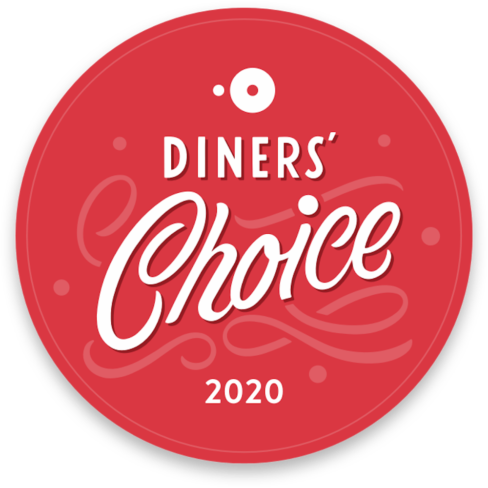 2020 Diners Choice award for Circa at Foggy Bottom