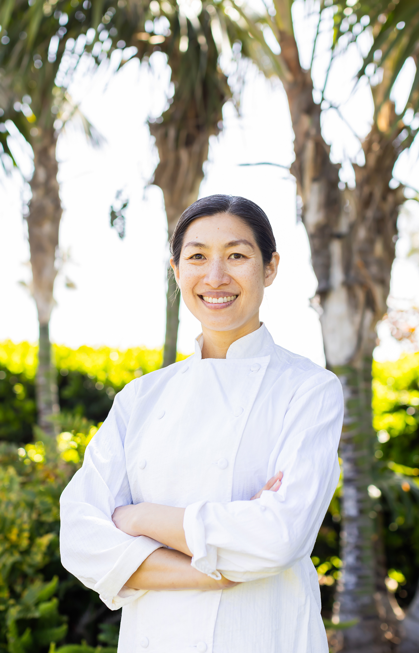 a man in a blue shirt