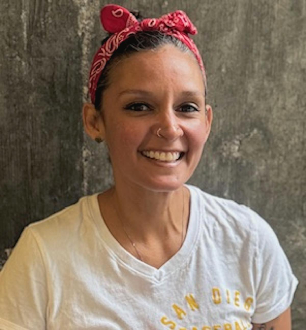 a person posing for the camera