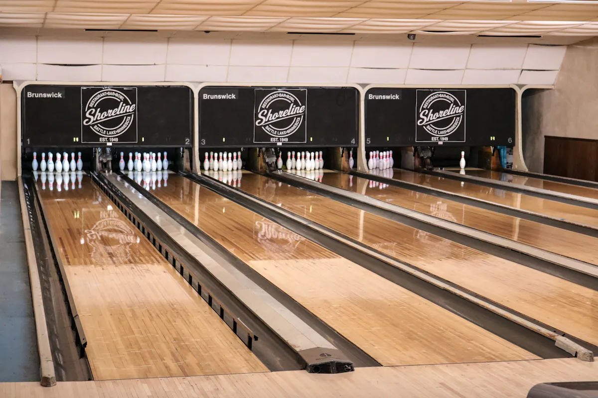 bowling lanes