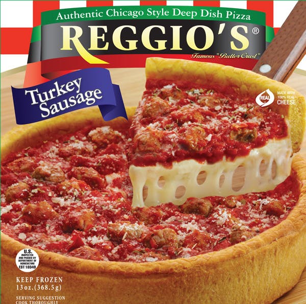 a pizza sitting on top of a table