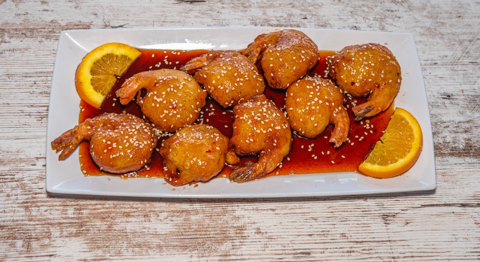 a plate of food