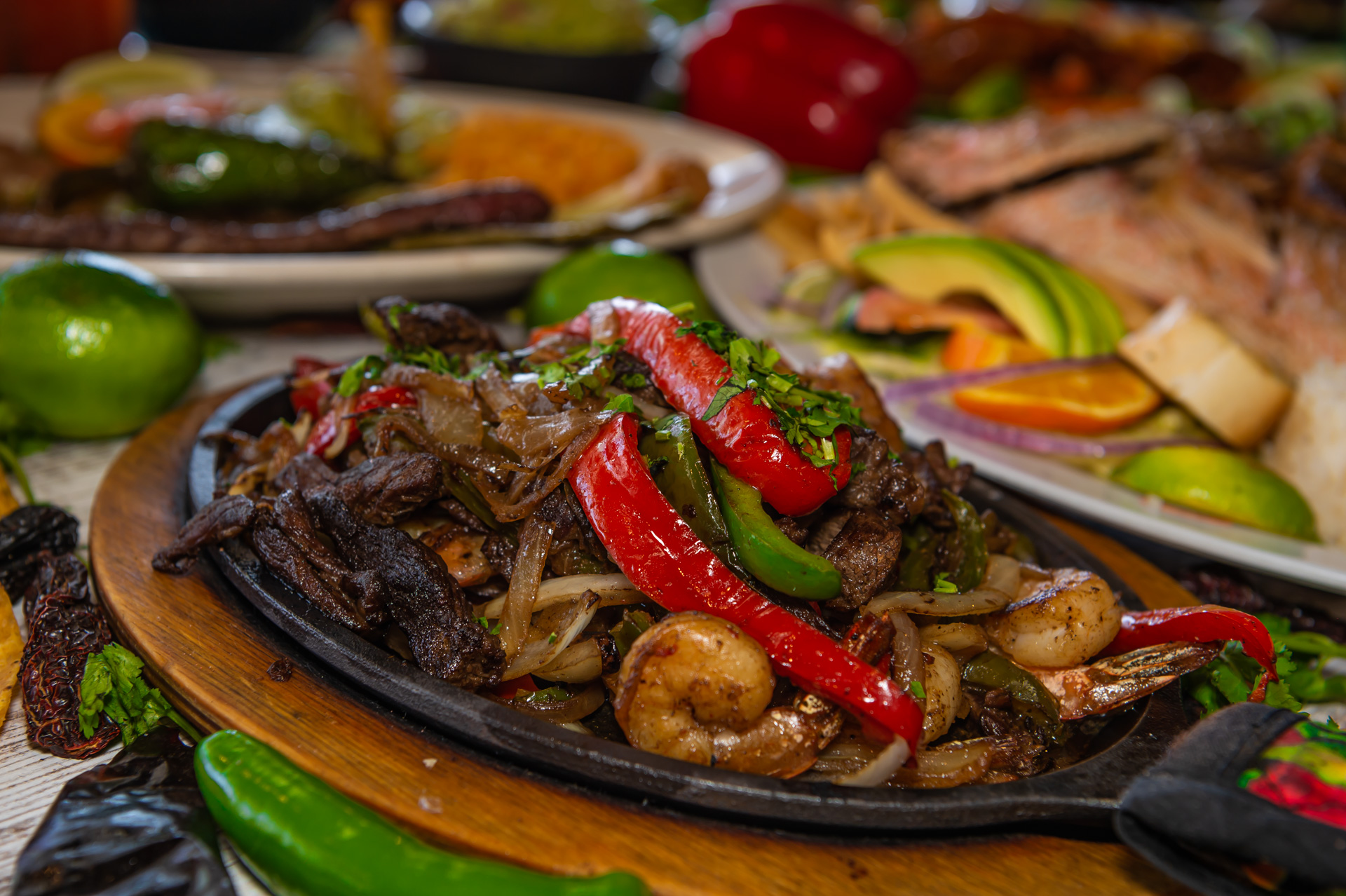 a plate of food