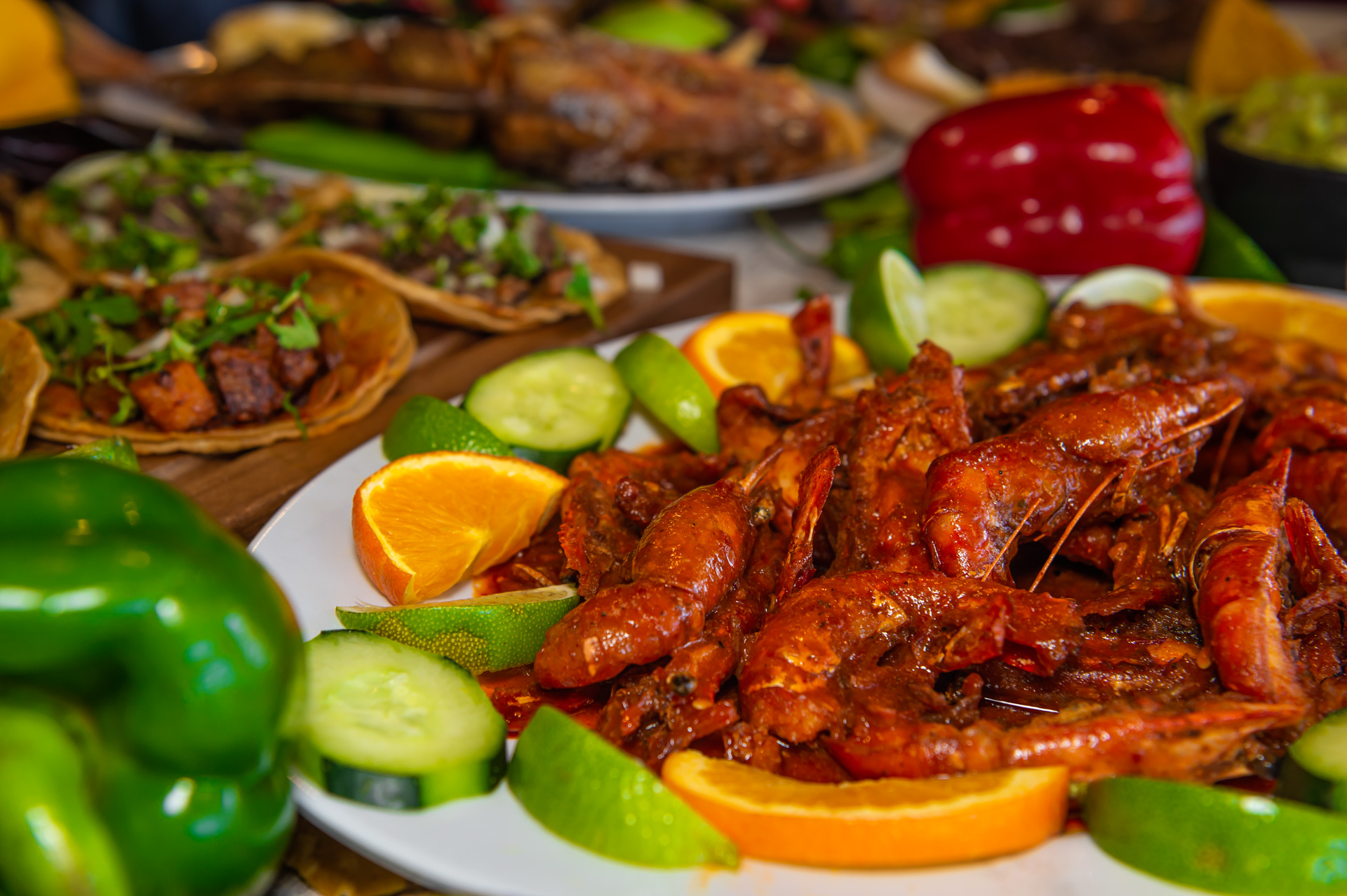 a plate of food