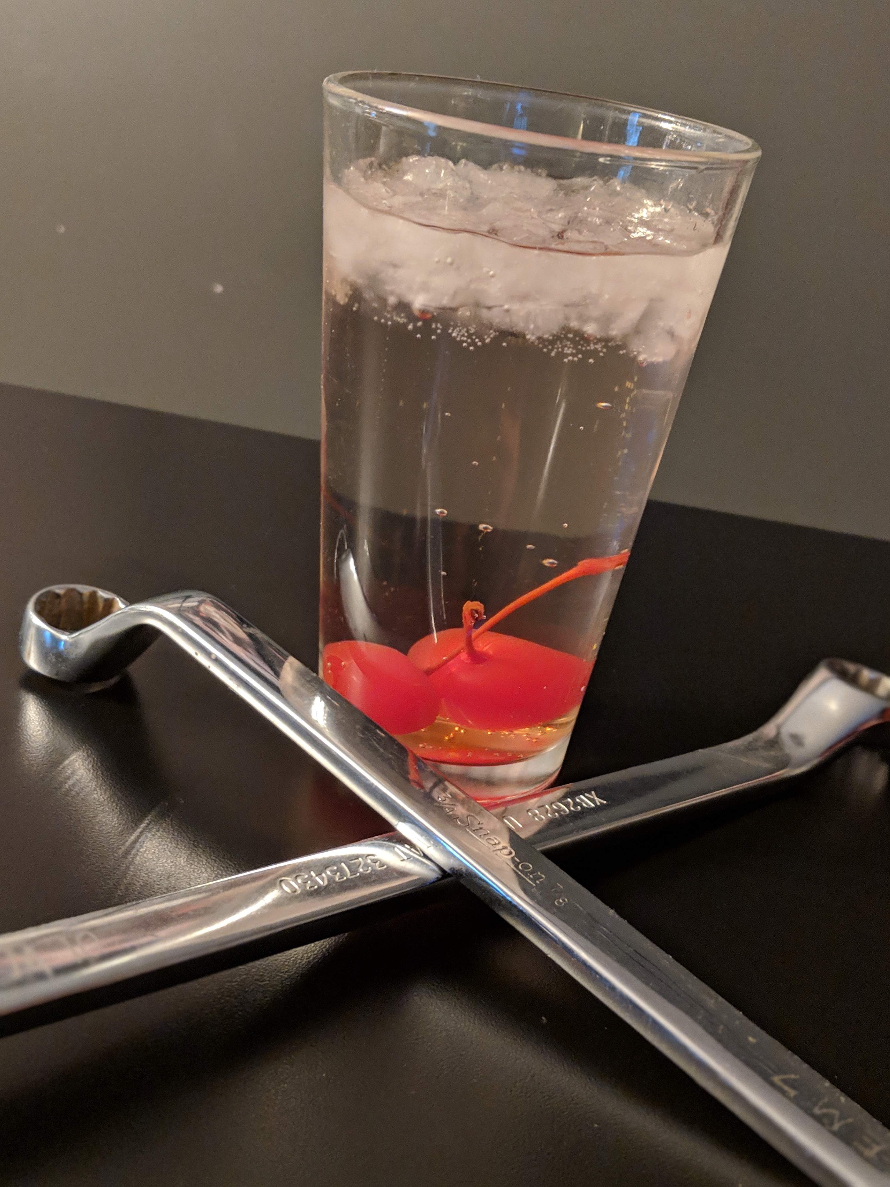a glass of beer on a table